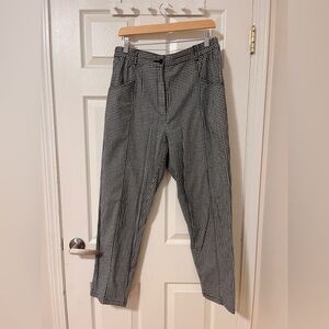 Black and White Gingham Pants